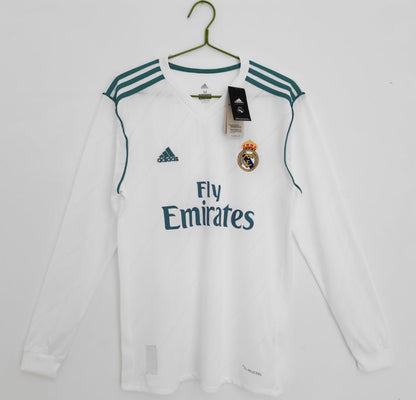 Real Madrid 2017/18 Domicile à manches longues