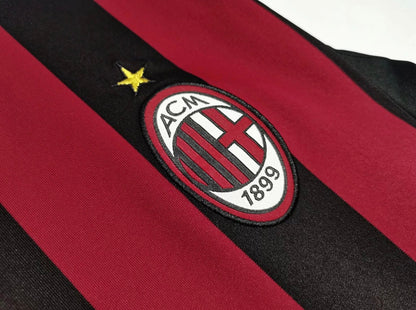 AC Milan 2009/10 Domicile à manches longues