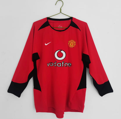 Manchester United 2003/04 Domicile à manches longues